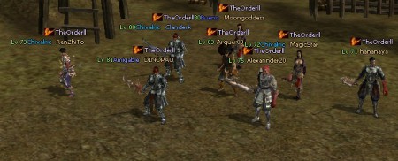 Organización en war (TheOrder)